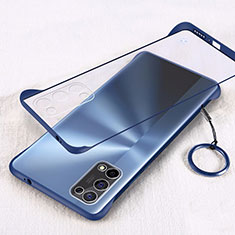 Cover Crystal Trasparente Rigida Cover H01 per Oppo K7x 5G Blu
