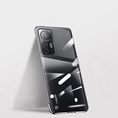 Cover Crystal Trasparente Rigida Cover H01 per Xiaomi Mi 12T 5G Nero