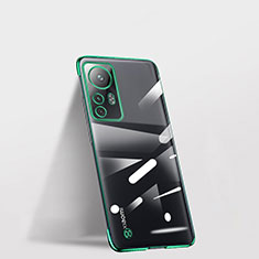 Cover Crystal Trasparente Rigida Cover H01 per Xiaomi Mi 12T 5G Verde