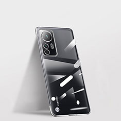 Cover Crystal Trasparente Rigida Cover H01 per Xiaomi Mi 12T Pro 5G Argento