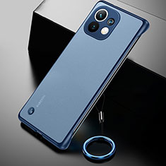 Cover Crystal Trasparente Rigida Cover H01 per Xiaomi Mi Mix 4 5G Blu