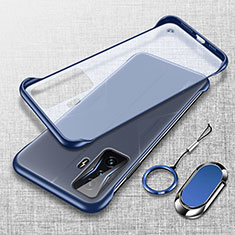 Cover Crystal Trasparente Rigida Cover H01 per Xiaomi Poco F4 GT 5G Blu
