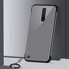 Cover Crystal Trasparente Rigida Cover H01 per Xiaomi Redmi K30i 5G Nero