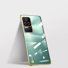 Cover Crystal Trasparente Rigida Cover H01 per Xiaomi Redmi K50 5G Oro