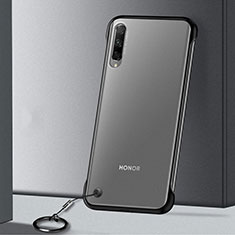 Cover Crystal Trasparente Rigida Cover H02 per Huawei P Smart Pro (2019) Nero