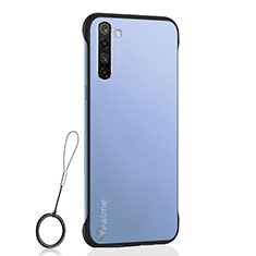 Cover Crystal Trasparente Rigida Cover H02 per Realme X50 Pro 5G Nero