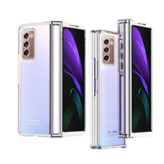 Cover Crystal Trasparente Rigida Cover H02 per Samsung Galaxy Z Fold2 5G Chiaro