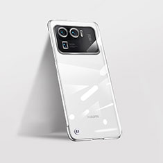 Cover Crystal Trasparente Rigida Cover H03 per Xiaomi Mi 11 Ultra 5G Argento