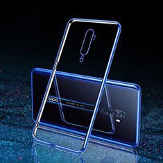 Cover Crystal Trasparente Rigida Cover H04 per Oppo Reno2 Blu