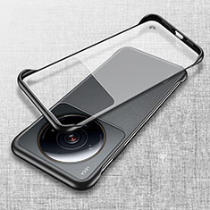 Cover Crystal Trasparente Rigida Cover H04 per Xiaomi Mi 12S Ultra 5G Nero