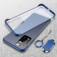 Cover Crystal Trasparente Rigida Cover H04 per Xiaomi Poco X4 NFC Blu