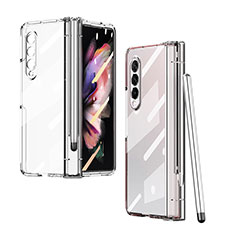 Cover Crystal Trasparente Rigida Cover H07 per Samsung Galaxy Z Fold4 5G Chiaro