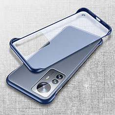 Cover Crystal Trasparente Rigida Cover H07 per Xiaomi Mi 12S Pro 5G Blu