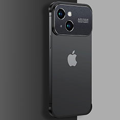 Cover Crystal Trasparente Rigida Cover QC3 per Apple iPhone 15 Nero