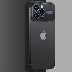 Cover Crystal Trasparente Rigida Cover QC3 per Apple iPhone 15 Pro Max Nero