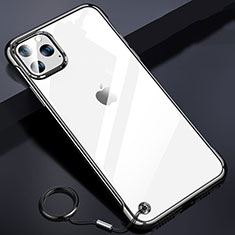 Cover Crystal Trasparente Rigida Cover S01 per Apple iPhone 11 Pro Nero