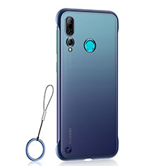 Cover Crystal Trasparente Rigida Cover S01 per Huawei Honor 20E Blu