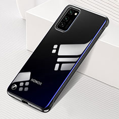 Cover Crystal Trasparente Rigida Cover S01 per Huawei Honor V30 Pro 5G Nero