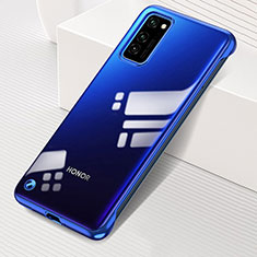 Cover Crystal Trasparente Rigida Cover S01 per Huawei Honor View 30 5G Blu