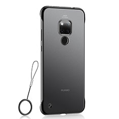 Cover Crystal Trasparente Rigida Cover S01 per Huawei Mate 20 X 5G Nero