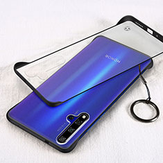 Cover Crystal Trasparente Rigida Cover S01 per Huawei Nova 5T Nero