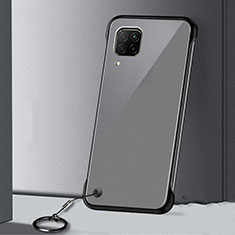 Cover Crystal Trasparente Rigida Cover S01 per Huawei Nova 7i Nero