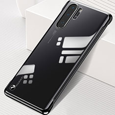 Cover Crystal Trasparente Rigida Cover S01 per Huawei P30 Pro Nero