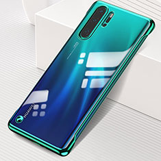 Cover Crystal Trasparente Rigida Cover S01 per Huawei P30 Pro Verde