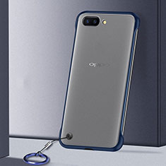 Cover Crystal Trasparente Rigida Cover S01 per Oppo RX17 Neo Blu