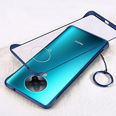 Cover Crystal Trasparente Rigida Cover S01 per Xiaomi Poco F2 Pro Blu