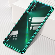 Cover Crystal Trasparente Rigida Cover S02 per Huawei Nova 5 Verde