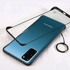 Cover Crystal Trasparente Rigida Cover S02 per Samsung Galaxy S20 Plus 5G Nero