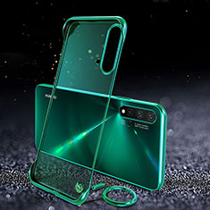 Cover Crystal Trasparente Rigida Cover S04 per Huawei Nova 5 Pro Verde