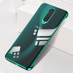 Cover Crystal Trasparente Rigida Cover S04 per Oppo RX17 Pro Verde