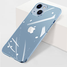 Cover Crystal Trasparente Rigida Cover WT1 per Apple iPhone 14 Cielo Blu