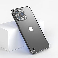 Cover Crystal Trasparente Rigida Cover WT1 per Apple iPhone 15 Pro Max Nero