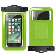 Cover Impermeabile Subacquea Universale W02 per Vivo X50 Pro 5G Verde