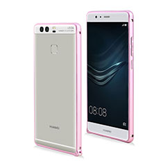 Cover Lusso Alluminio Laterale per Huawei P9 Plus Rosa