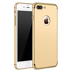 Cover Lusso Metallo Laterale e Plastica F02 per Apple iPhone 7 Plus Oro