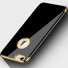 Cover Lusso Metallo Laterale e Plastica M01 per Apple iPhone 6 Nero