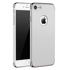 Cover Lusso Metallo Laterale e Plastica M01 per Apple iPhone SE (2020) Bianco