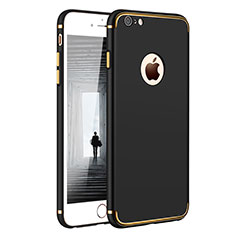 Cover Lusso Metallo Laterale e Plastica M02 per Apple iPhone 6 Nero