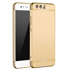 Cover Lusso Metallo Laterale e Plastica M02 per Huawei P10 Oro