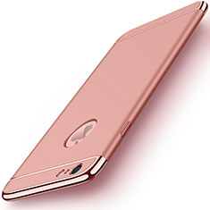 Cover Lusso Metallo Laterale e Plastica per Apple iPhone 6 Oro Rosa