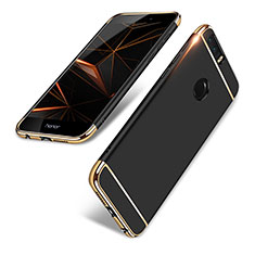 Cover Lusso Metallo Laterale e Plastica per Huawei Honor 8 Nero