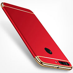 Cover Lusso Metallo Laterale e Plastica per Huawei Honor 8 Pro Rosso