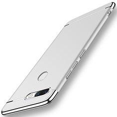 Cover Lusso Metallo Laterale e Plastica per Huawei Nova 2 Plus Argento