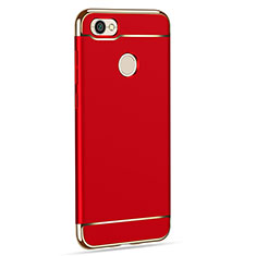 Cover Lusso Metallo Laterale e Plastica per Xiaomi Redmi Note 5A Prime Rosso