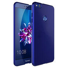 Cover Plastica Rigida Opaca con Anello Supporto per Huawei Nova Lite Blu