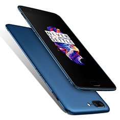 Cover Plastica Rigida Opaca M01 per OnePlus 5 Blu